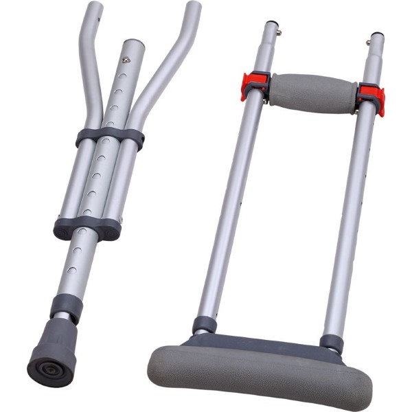 Bequilles axillaires telescopique 104/145 cm (paire)