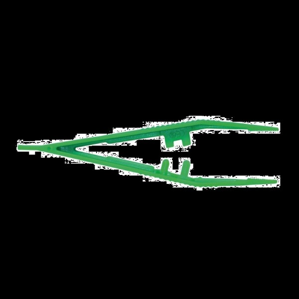 Pince anatomique verte sterile - unite