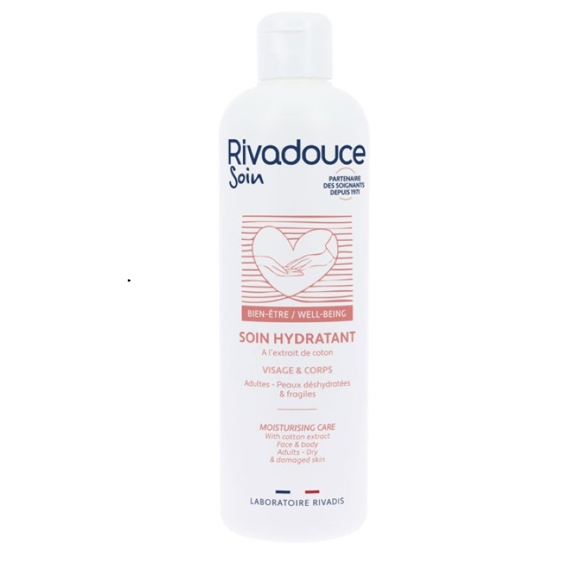 Soin hydratant corps & visage flacon 500ml Rivadouce